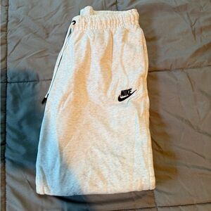 Nike Light white and grey Joggers women’s small